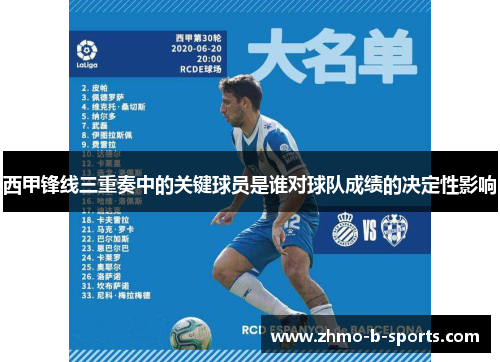 西甲锋线三重奏中的关键球员是谁对球队成绩的决定性影响